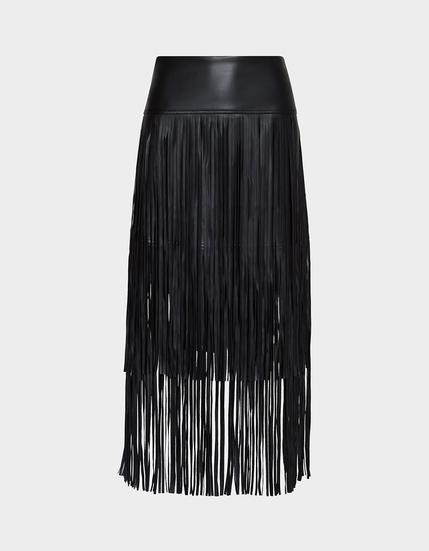 MIDNIGHT RODEO SKIRT BLACK - APPAREL - Betsey Johnson