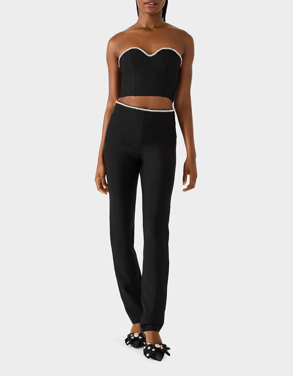 JEWELED SET BLACK - APPAREL - Betsey Johnson - view 3