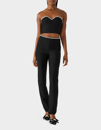 JEWELED SET BLACK - APPAREL - Betsey Johnson