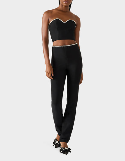 JEWELED SET BLACK - APPAREL - Betsey Johnson