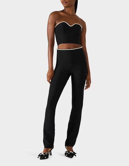 JEWELED SET BLACK - APPAREL - Betsey Johnson