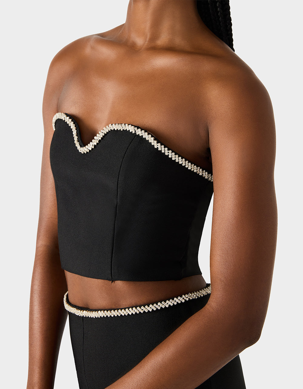 JEWELED SET BLACK - APPAREL - Betsey Johnson - view 5