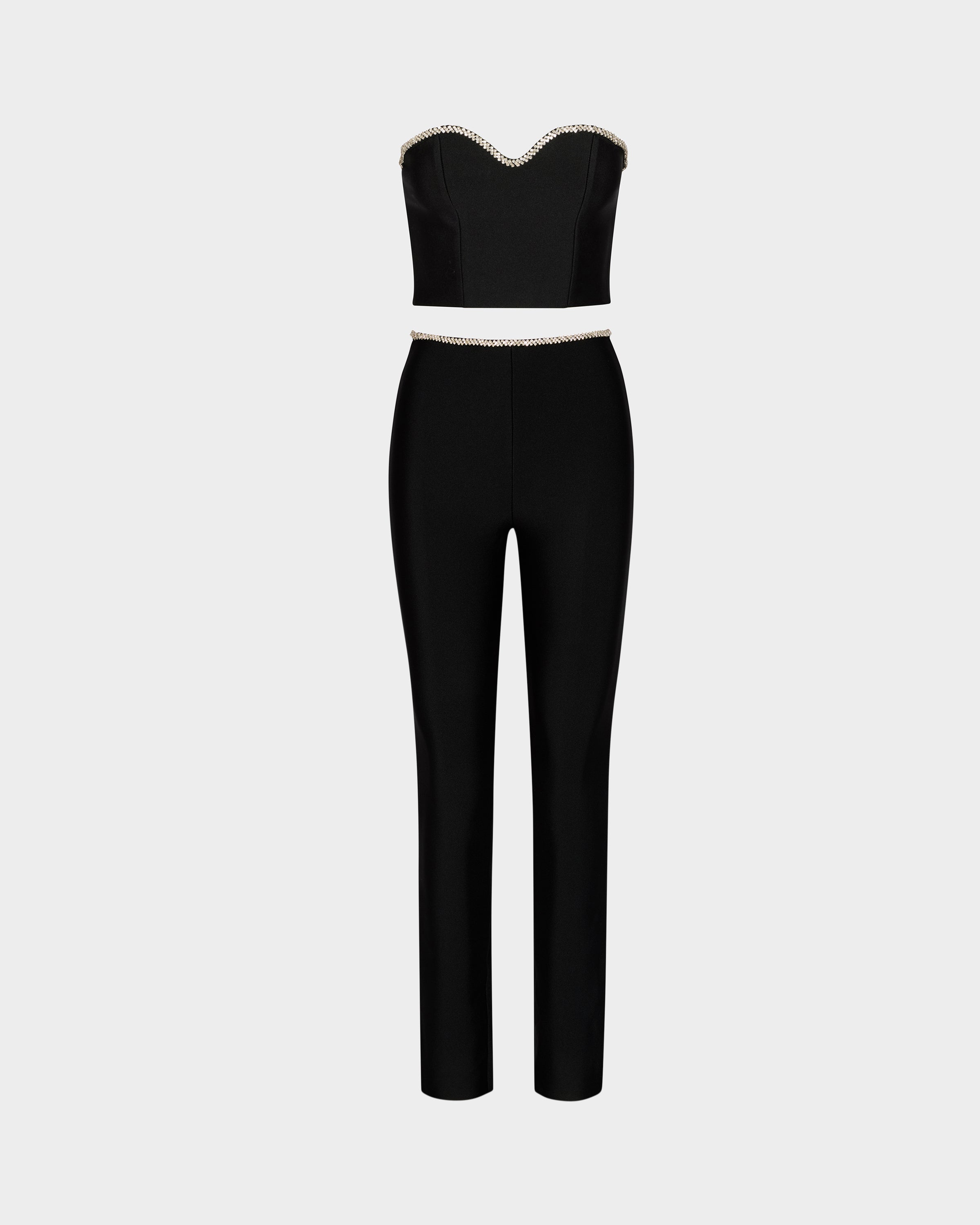 JEWELED SET BLACK - APPAREL - Betsey Johnson - view 2