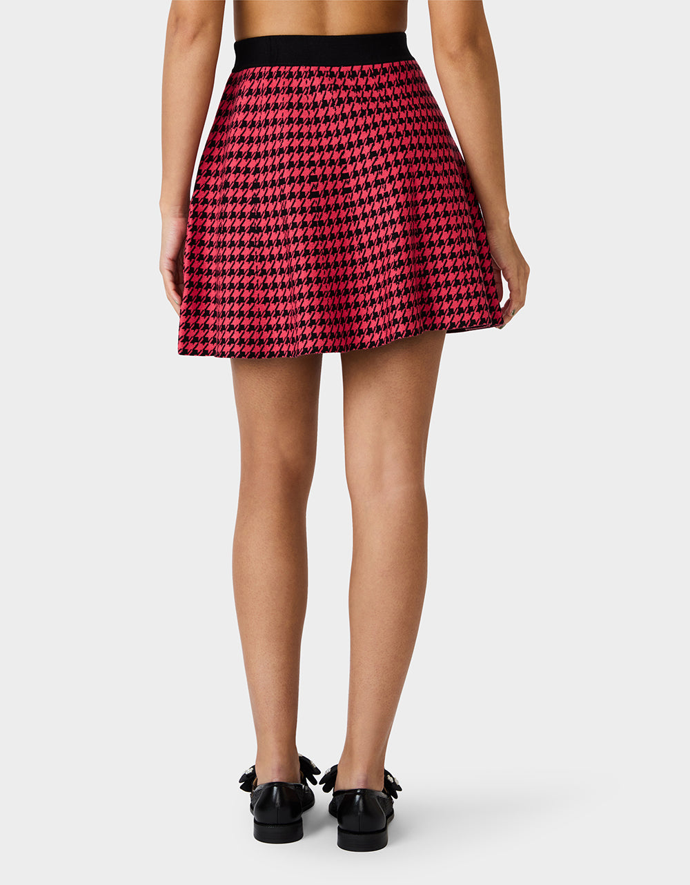 HOT IN HOUNDSTOOTH SET PINK MULTI - APPAREL - Betsey Johnson - view 10
