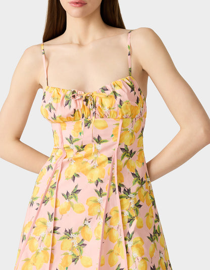 LOVELY LEMONS DRESS PINK - APPAREL - Betsey Johnson