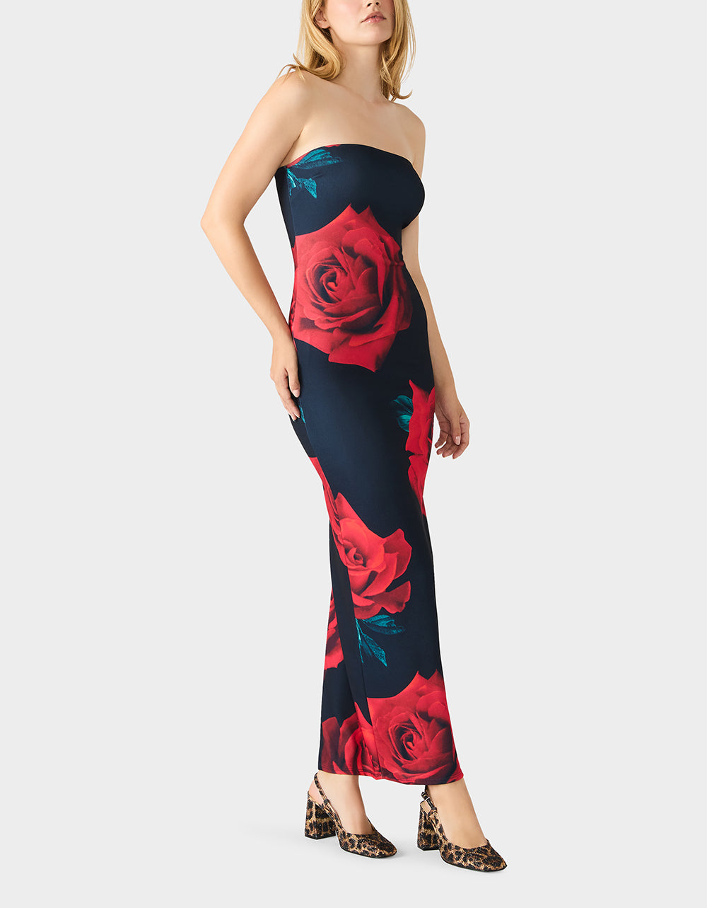 Women's Rose Reverie Dress Red | Size Small | Betsey Johnson Women's Rose Reverie Dress Red | Size Small | Betsey Johnson