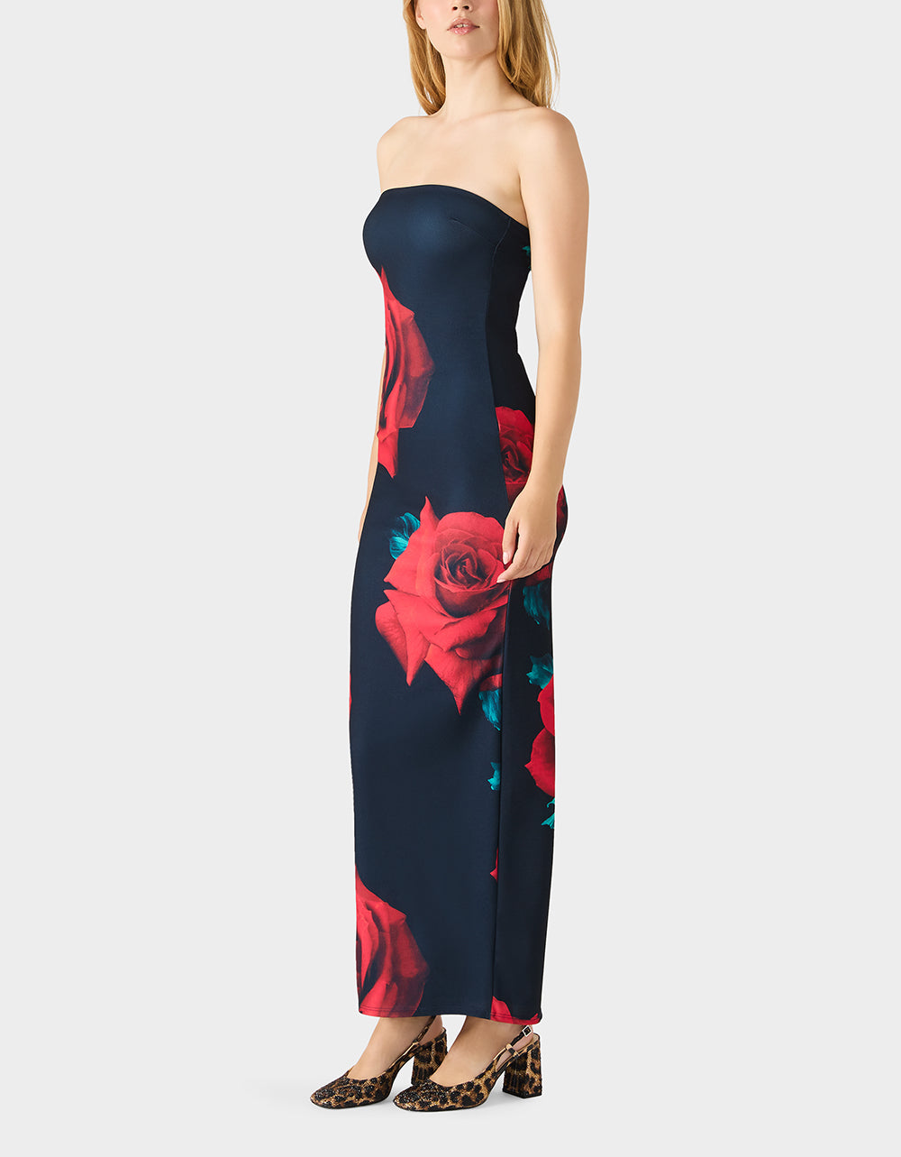Women's Rose Reverie Dress Red | Size Small | Betsey Johnson Women's Rose Reverie Dress Red | Size Small | Betsey Johnson