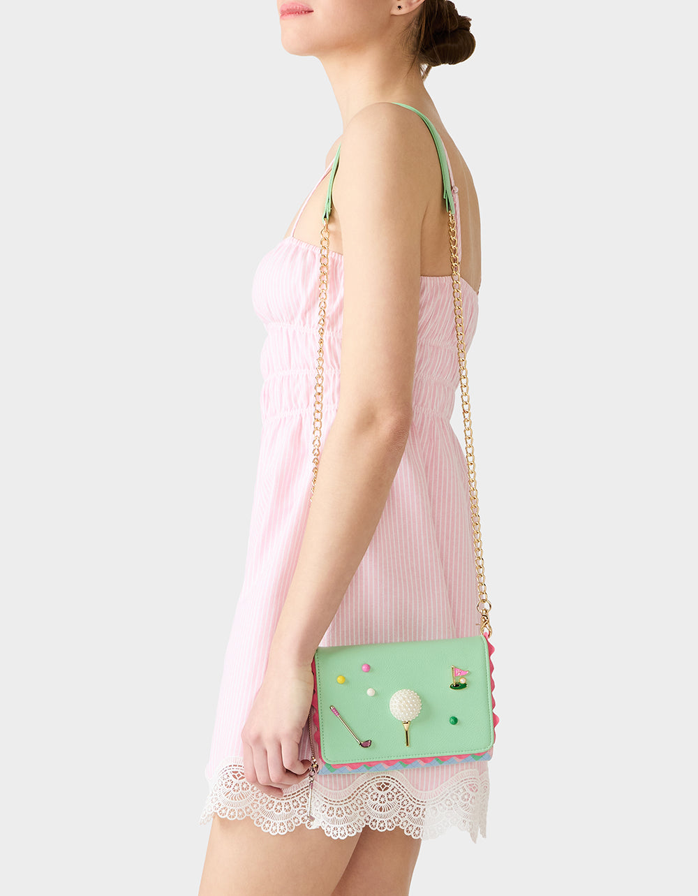 GONE CLUBBING WALLET ON CHAIN MULTI - HANDBAGS - Betsey Johnson - view 2