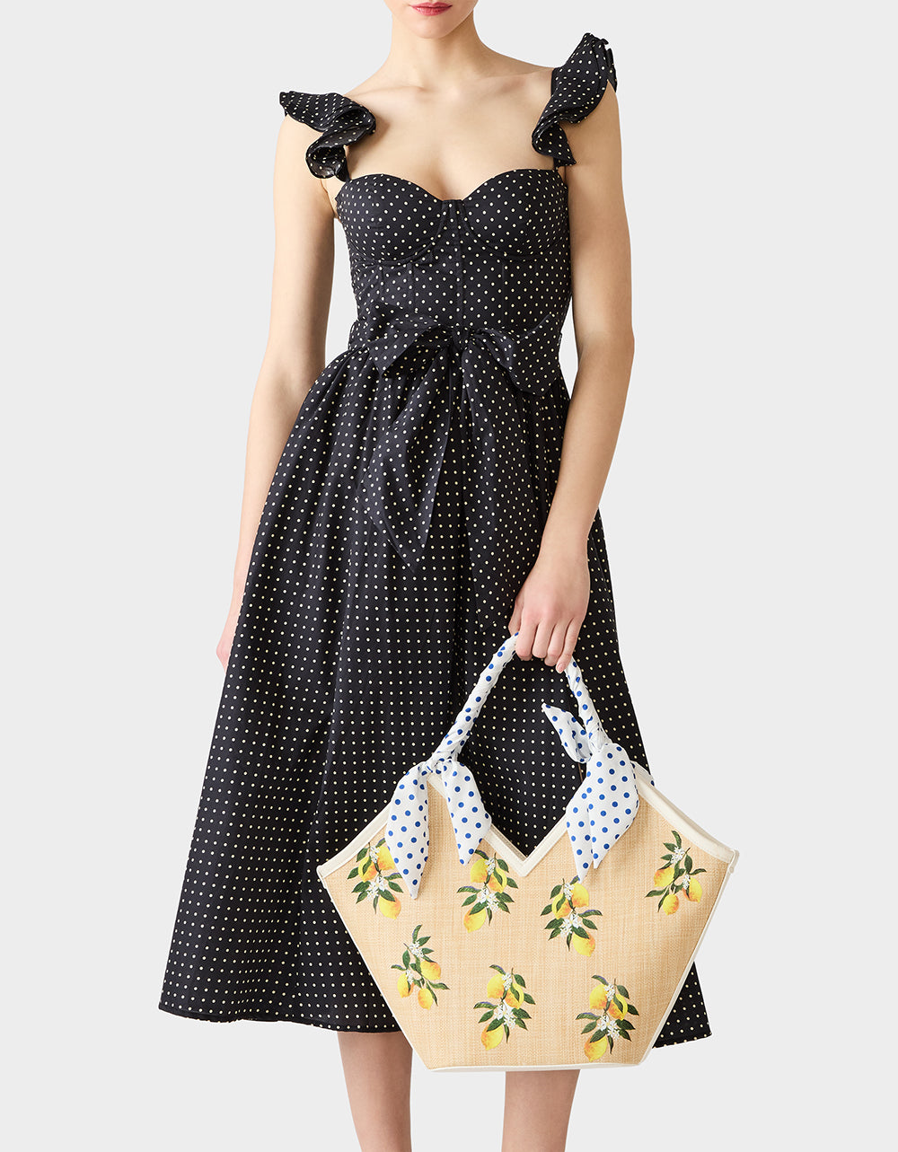 DON'T BE TARTY TOTE NATURAL - HANDBAGS - Betsey Johnson