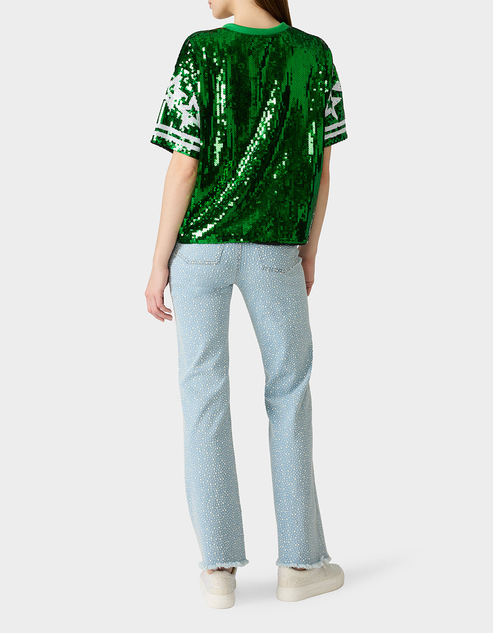 GAME DAY JERSEY GREEN - APPAREL - Betsey Johnson - view 5