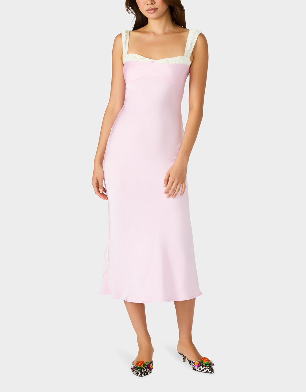 SWEET DAYDREAM DRESS PETAL - APPAREL - Betsey Johnson
