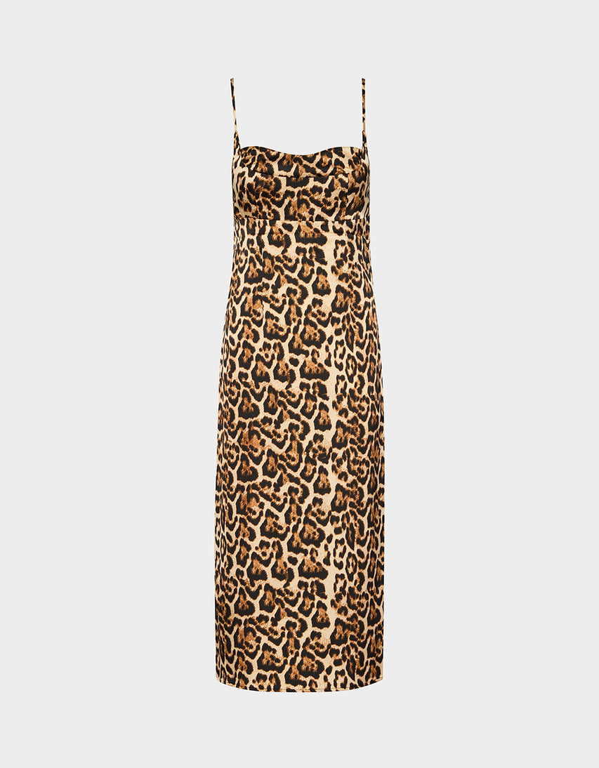 UNTAMED DRESS LEOPARD - APPAREL - Betsey Johnson