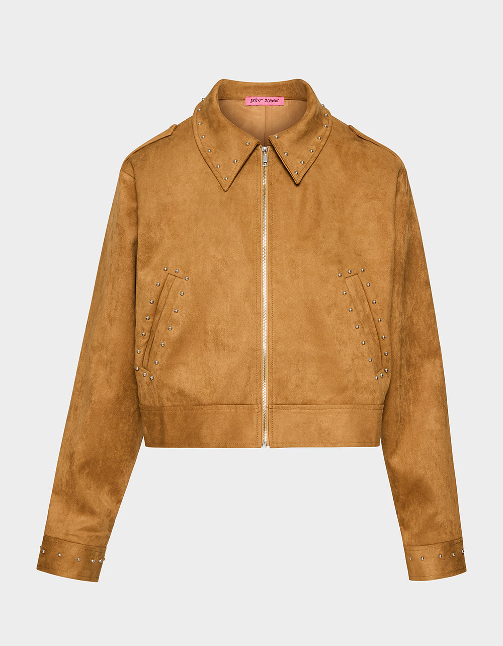 RODEO STUD JACKET CAMEL - APPAREL - Betsey Johnson - view 2
