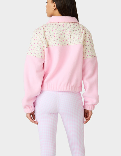 PRETTY IN PLUSH JACKET PINK - APPAREL - Betsey Johnson
