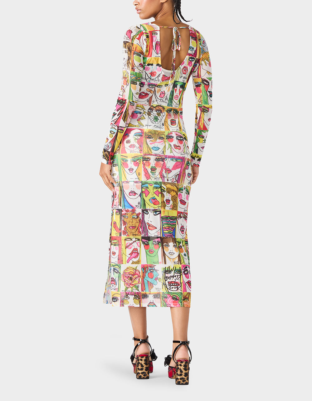 BETSEY'S ART DRESS MULTI - APPAREL - Betsey Johnson