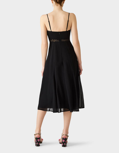 OBSIDIAN SLIP DRESS BLACK - APPAREL - Betsey Johnson