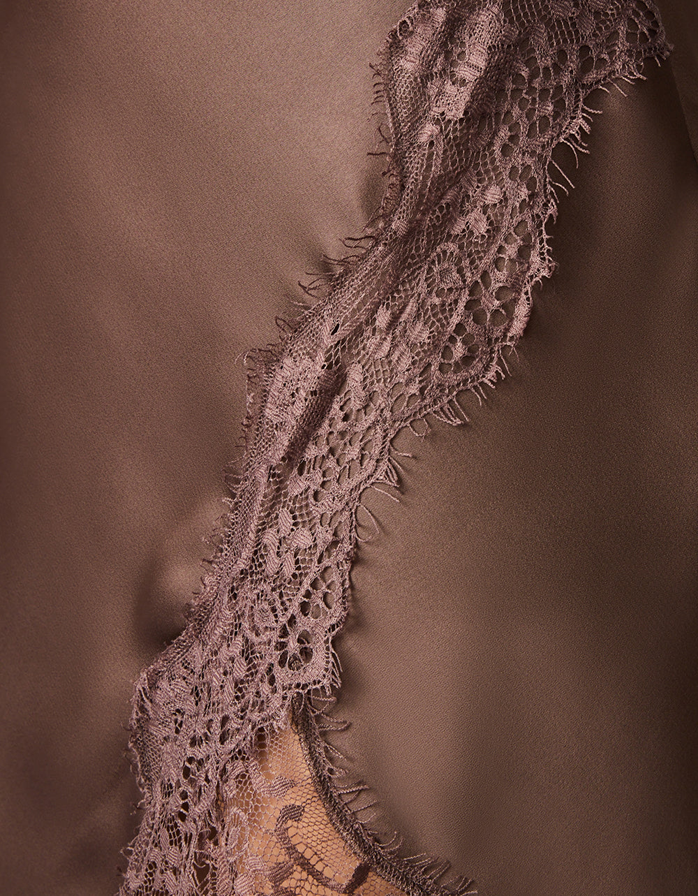 Women's Lace Affair Dress in Brown | Size Small