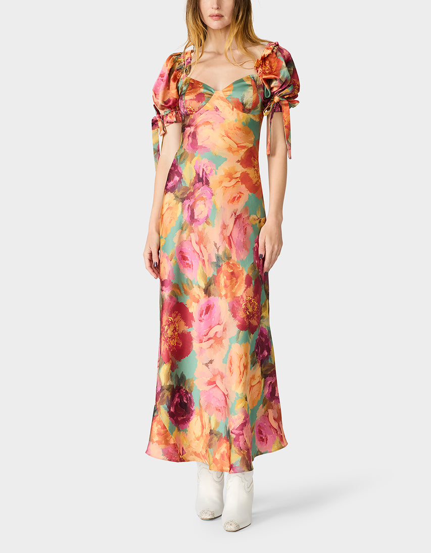 SECRET GARDEN GOWN MULTI