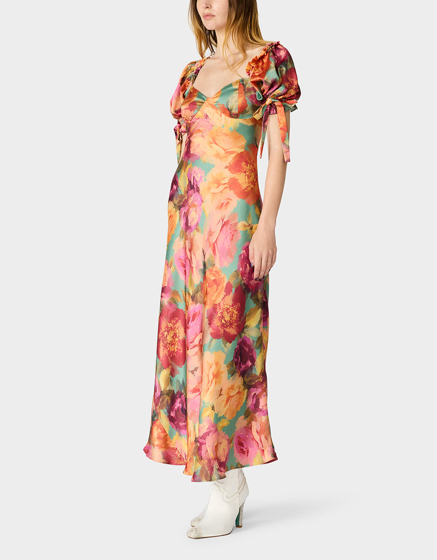 SECRET GARDEN GOWN MULTI