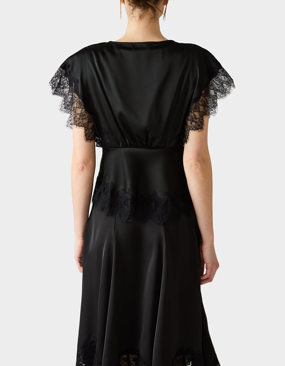 LACE LINES TOP BLACK - APPAREL - Betsey Johnson - view 6