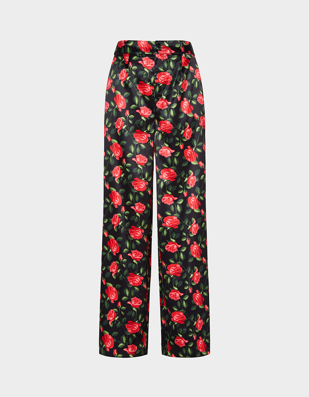 POWER BLOOM PANT BLACK - APPAREL - Betsey Johnson