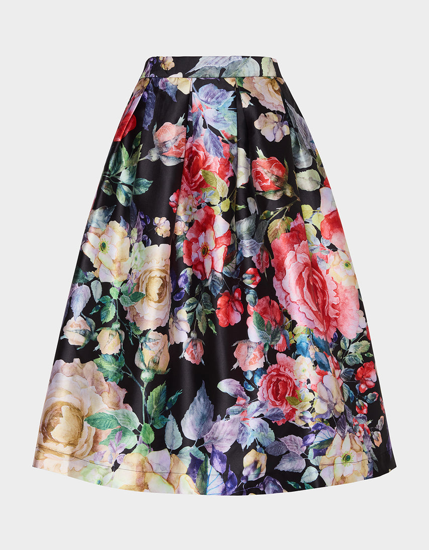 BOTANQUE SKIRT BLACK - APPAREL - Betsey Johnson