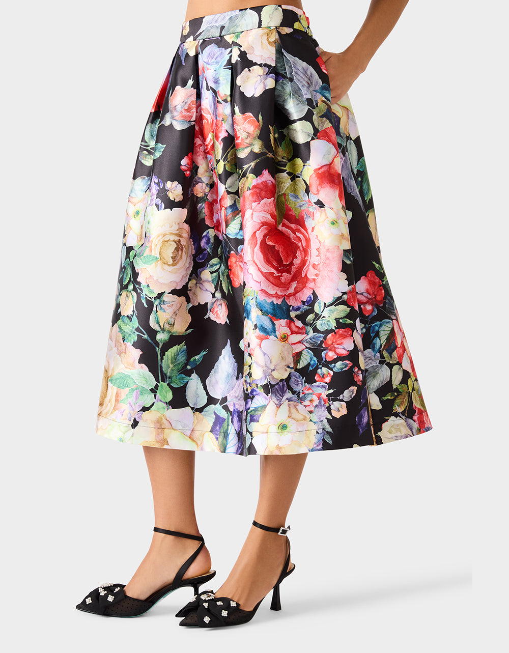BOTANQUE SKIRT BLACK - APPAREL - Betsey Johnson
