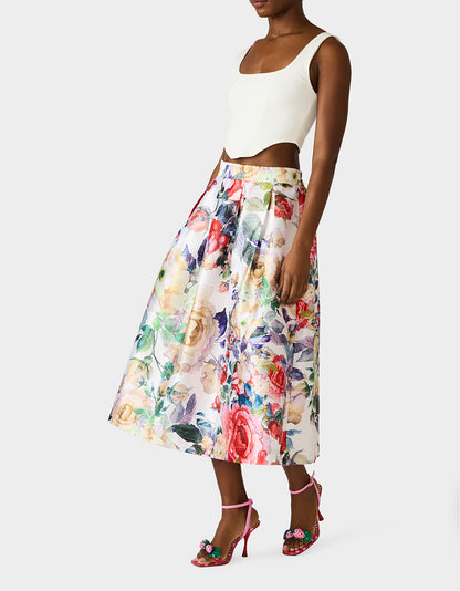 BOTANQUE SKIRT IVORY - APPAREL - Betsey Johnson