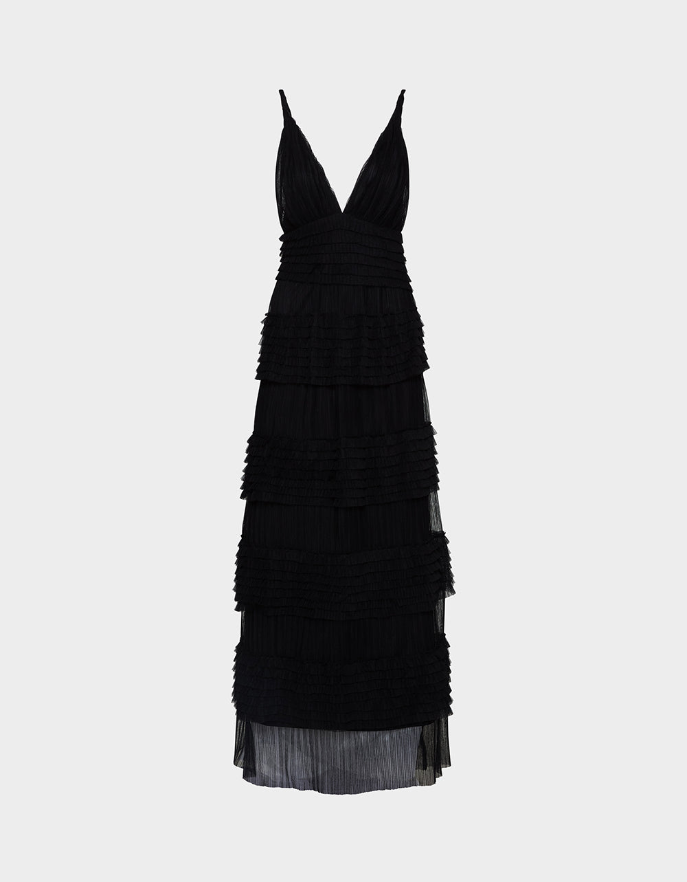 Women's Tiered Tulle Gown in Black | Size Small Women's Tiered Tulle Gown in Black | Size Small