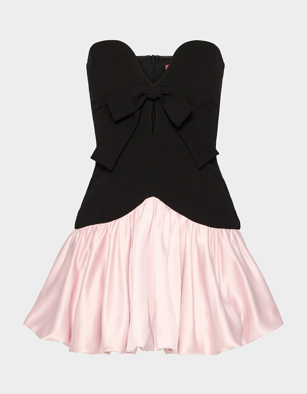 Women's Betsey's Bow Dress in Black | Size Large