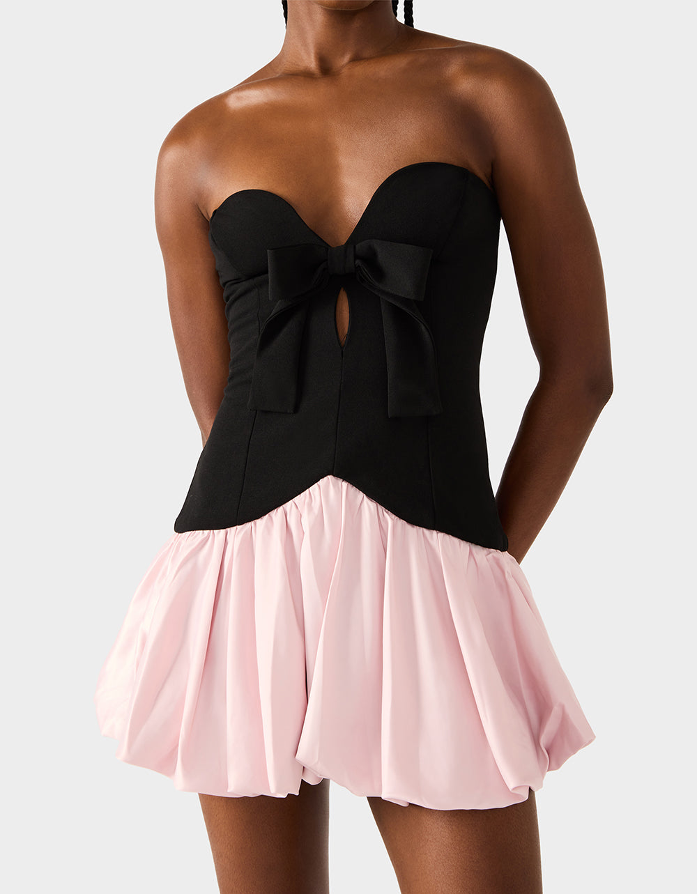 BETSEY'S BOW DRESS BLACK MULTI - APPAREL - Betsey Johnson - view 6