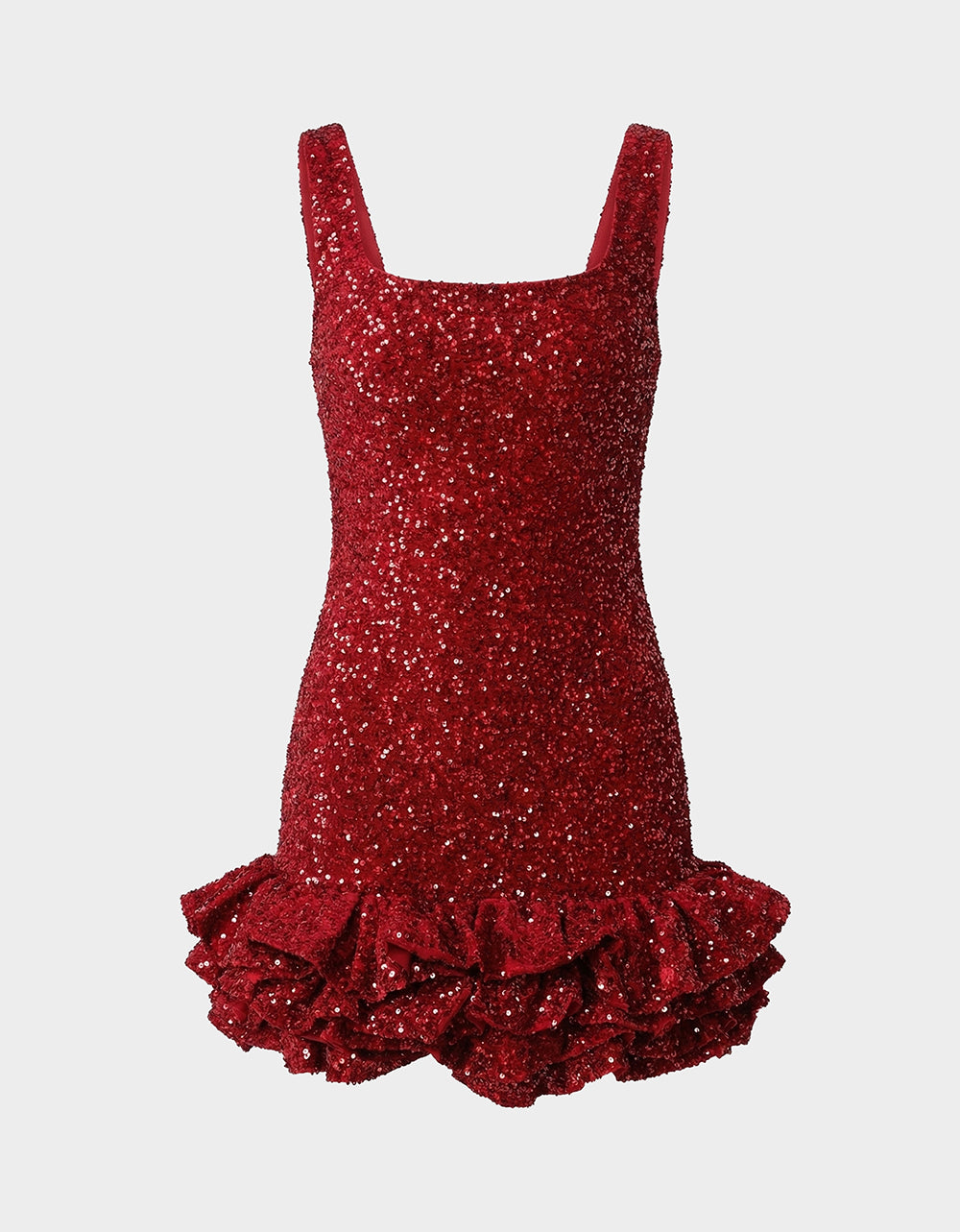 FESTIVE FLIRT DRESS RED - APPAREL - Betsey Johnson - view 2