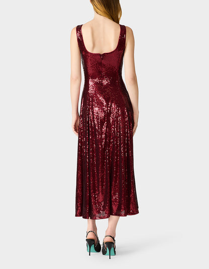 SEASON TO SPARKLE DRESS WINE - APPAREL - Betsey Johnson