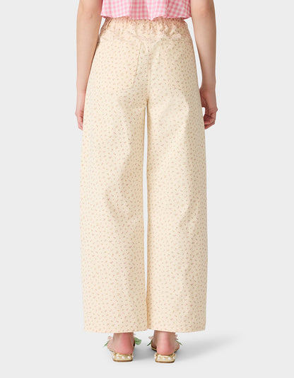 ROSEBUD JEANS CREAM - APPAREL - Betsey Johnson