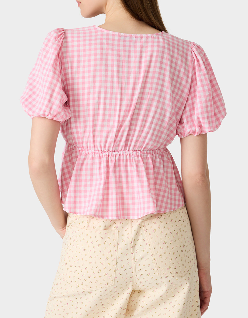 PICNIC TIE TOP PINK - APPAREL - Betsey Johnson - view 6