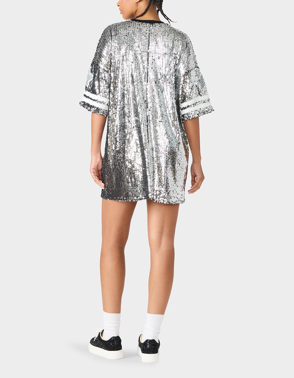 sequin sports jersey dress Amazon.com: Number 13 Sequin Football Jersey Shirt Dresses for Holiday Party with Sleeve Black : Clothing, Shoes & Jewelry