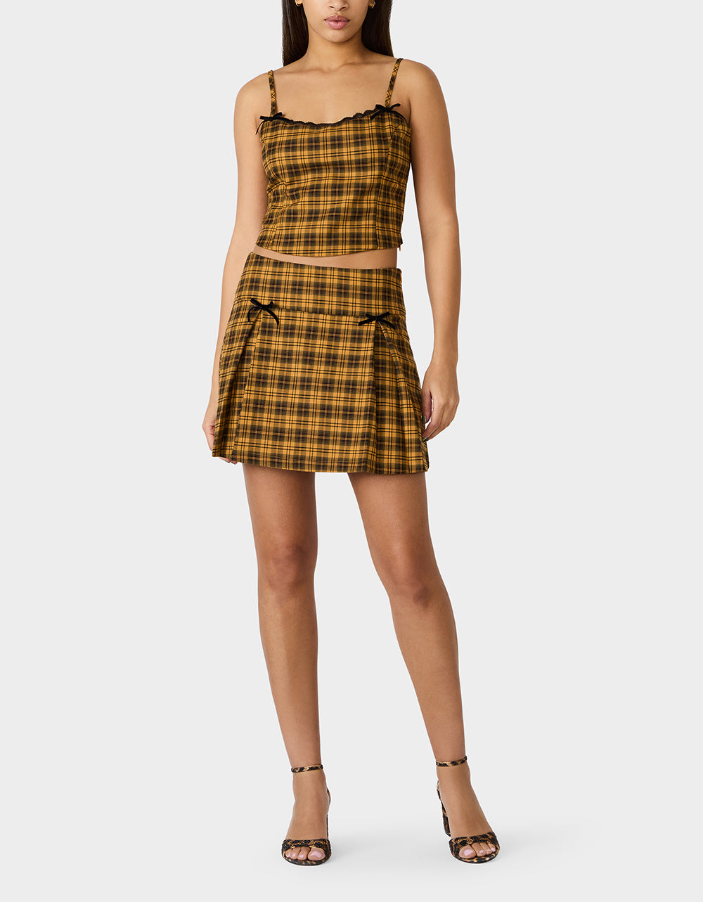 RAD PLAID SKIRT PLAID