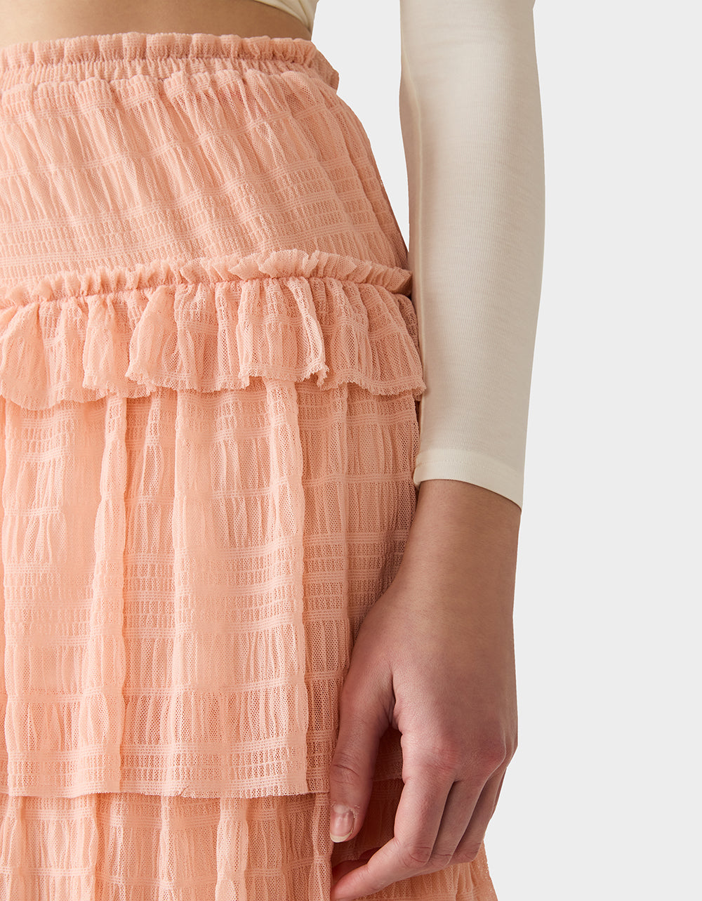 PINK DREAM SKIRT BLUSH - APPAREL - Betsey Johnson - view 3