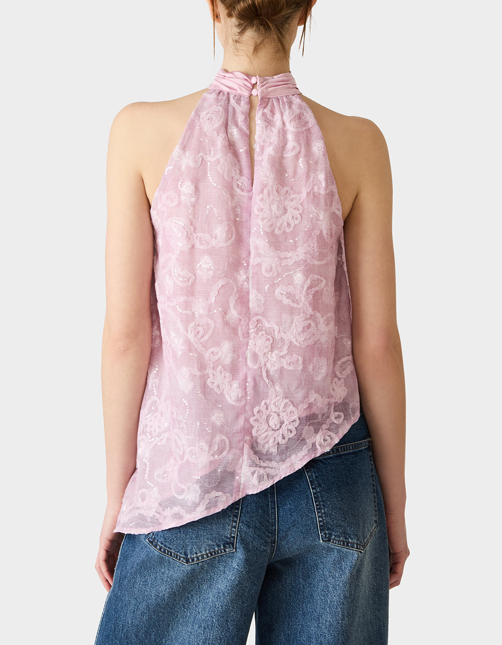BLUSH IN BLOOM TOP PINK - APPAREL - Betsey Johnson - view 5
