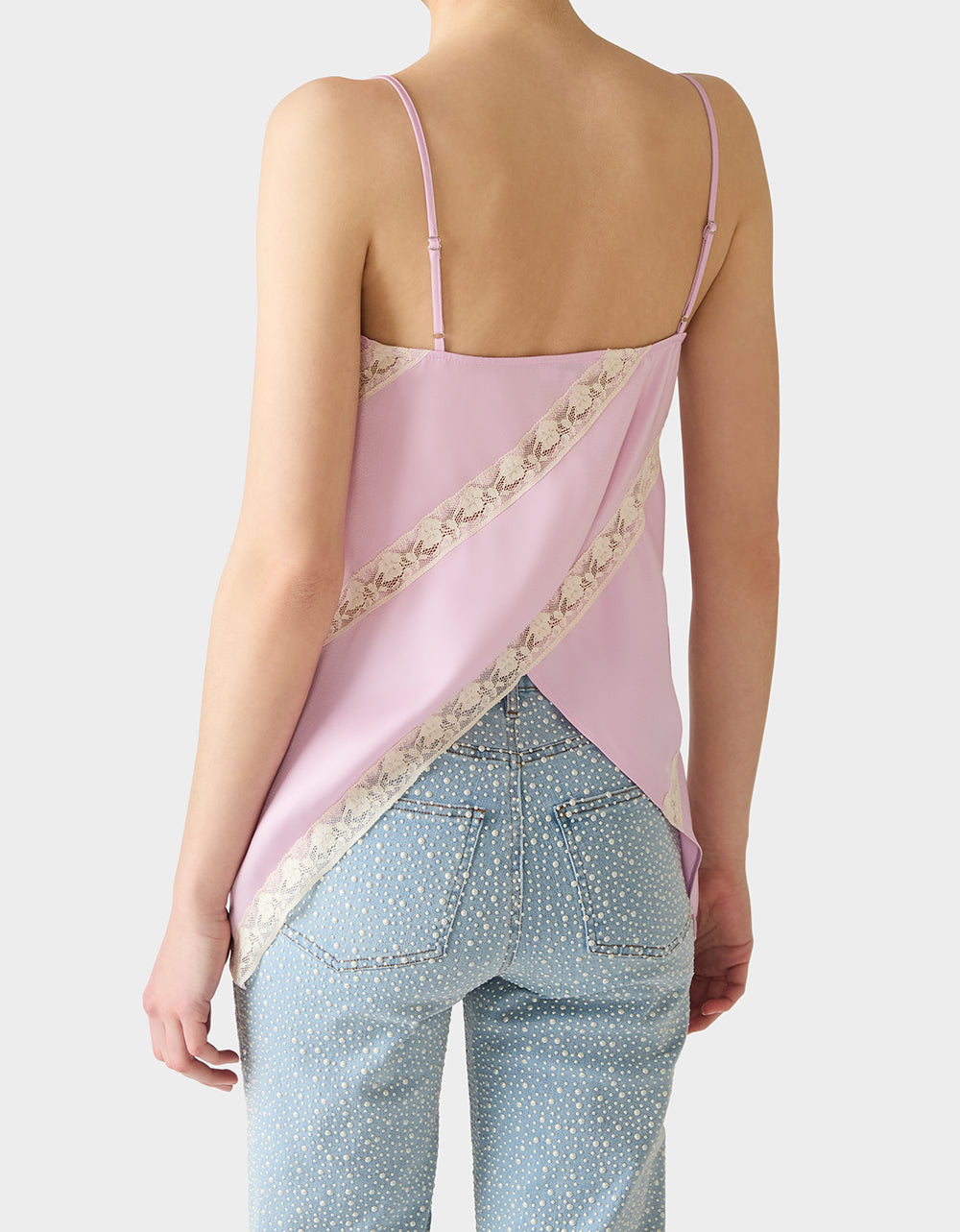 LACEBOUND TOP MAGENTA - APPAREL - Betsey Johnson - view 7