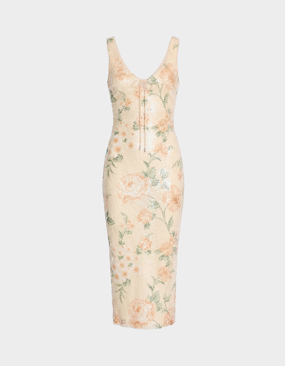 APRICOT HAZE DRESS BLURRY FLORAL - APPAREL - Betsey Johnson - view 2