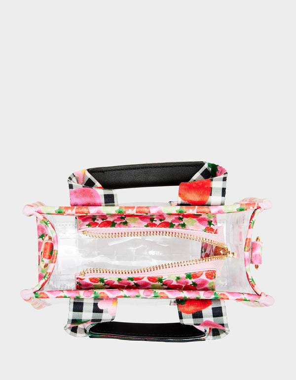 BERRY CLEAR MINI TOTE MULTI - HANDBAGS - Betsey Johnson