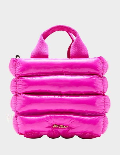 THAR SHE BLOWS WET NYLON MINI TOTE PINK - HANDBAGS - Betsey Johnson