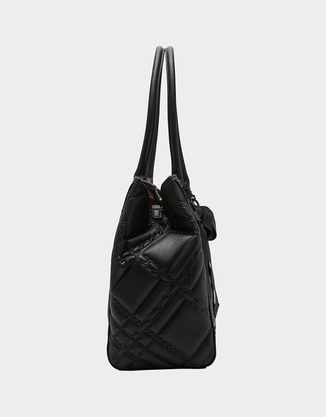 EVERYWHERE TOTE BLACK - HANDBAGS - Betsey Johnson