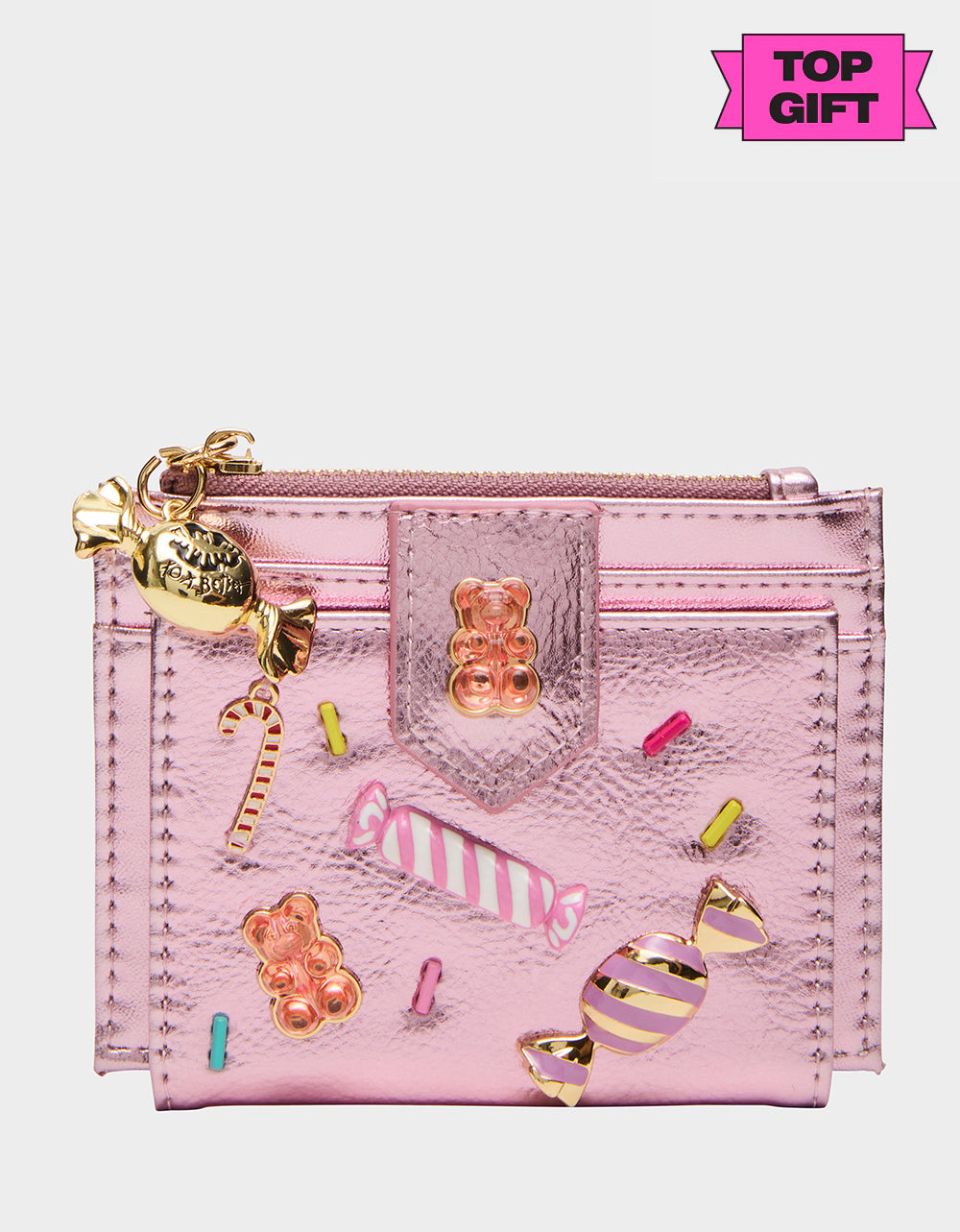 CANDY BIFOLD WALLET PINK - HANDBAGS - Betsey Johnson