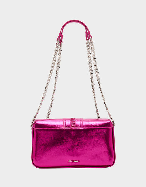 RODEO RHINESTONES FLAP BAG PINK | Women's Handbags – Betsey Johnson