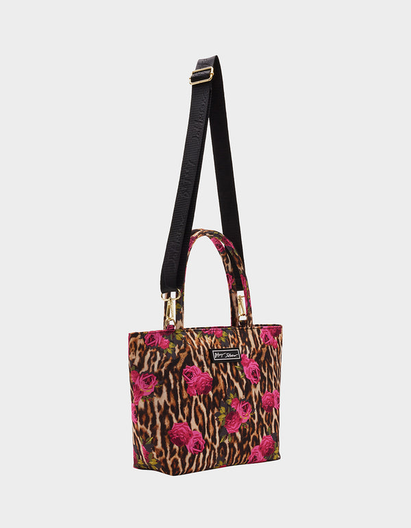 LEOPARD LOVER LUNCH TOTE LEOPARD