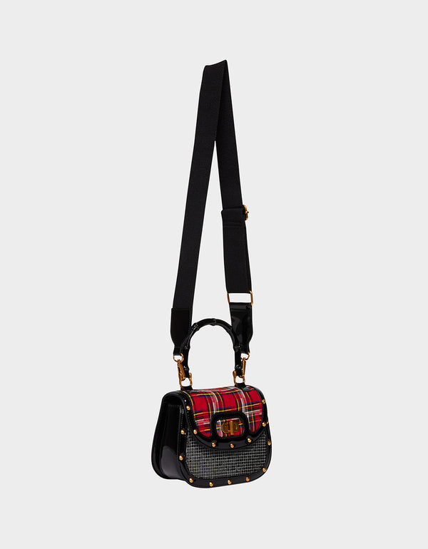 Betsey Johnson A Real Tart Mini Flap Crossbody Bag