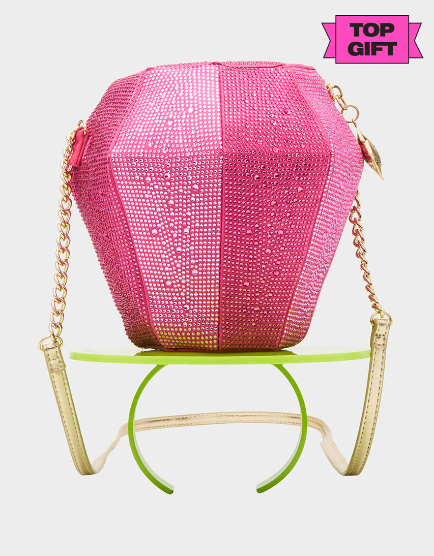RING POP® PUT A RING ON IT CROSSBODY PINK - HANDBAGS - Betsey Johnson