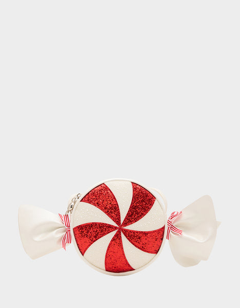 STARLIGHT, STARBRIGHT RED WHITE Women's Holiday Peppermint Candy